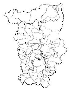 карта распространения