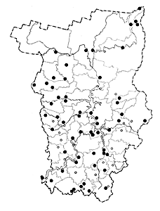карта распространения
